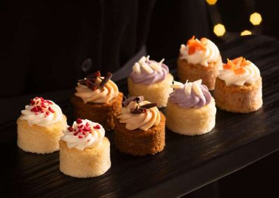 Mini-Cakes-On-Tray