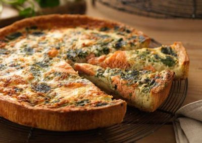 Deli-Sante-Salmon-Spinach-Quiche