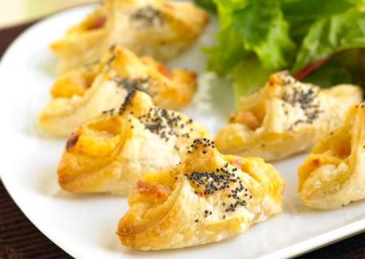 Finedale Mini Cheese & Bacon Turnovers