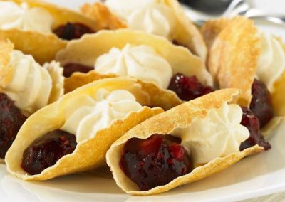 Finedale mini summer fruit pancakes