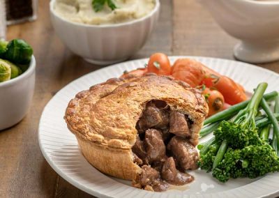 Hot Steak-pie